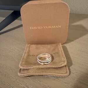 David Yurman Twisted Silver Ring